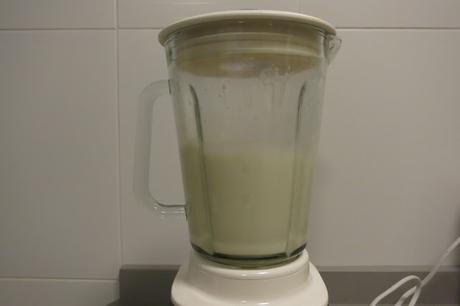 Batido de chocolate blanco