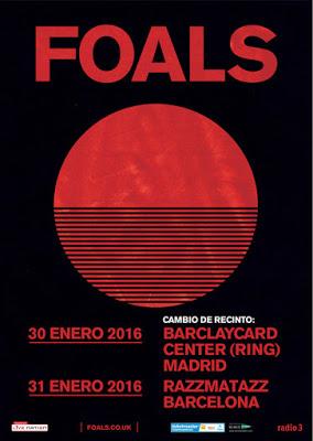 Foals agotan La Riviera en dos horas y pasan su concierto en Madrid al BarclayCard Center
