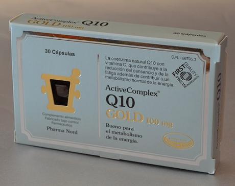 “Active Complex Q10 Gold” de PHARMA NORD – contra el cansancio y la fatiga