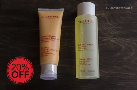 Últimas compras: Estée Lauder y Clarins.