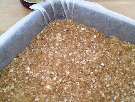 recetas postres delikatissen recetas con avena dulces postres rápidos postres para muchos postres fáciles cuadrados de avena y frambuesa crumble cake blog postres fáciles Barritas de avena y frambuesas 