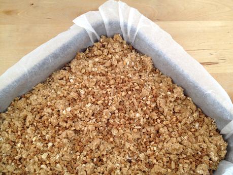 recetas postres delikatissen recetas con avena dulces postres rápidos postres para muchos postres fáciles cuadrados de avena y frambuesa crumble cake blog postres fáciles Barritas de avena y frambuesas 