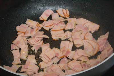 Pollo con patatas a la carbonara