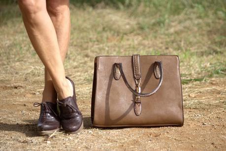 Verde oliva y marrón