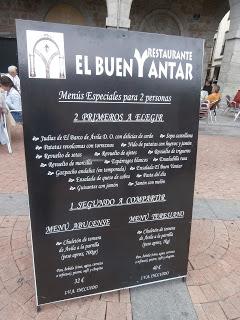 Restaurante El Buen Yantar, Ávila (España)