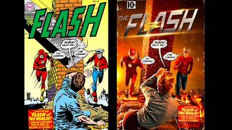 THE FLASH -TEMPORADA 2- FLASH OF TWO WORLDS
