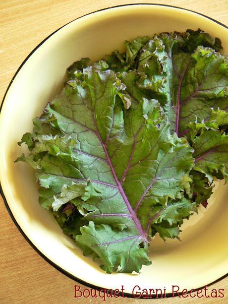 Chips crujientes de kale