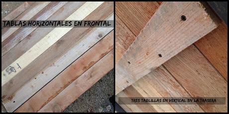 Mesa de hierro y madera Mesa de hierro y madera