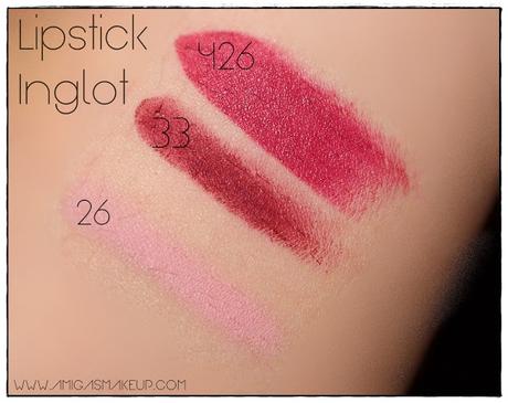 Haul compras Lipstick Inglot.