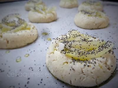 Pletzalej: pan judío de cebolla (sin gluten, sin maíz y sin preparados comerciales)