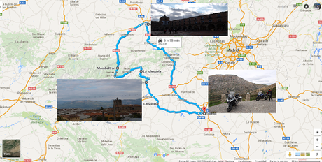 Ruta circular, Toledo- el Piélago- Puerto del Pico- Ávila-Toledo.