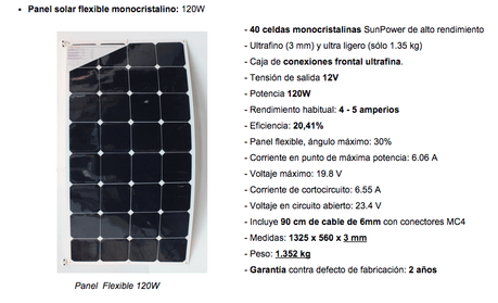 kit instalacion panel solar furgoneta furgoneteo caravania