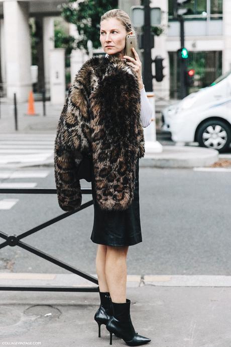 PFW-Paris_Fashion_Week-Spring_Summer_2016-Street_Style-Say_Cheese-Valentino_Spring_Summer_2016-Pencil_Skirt-Leopard_Coat-Elisabeth_Von-