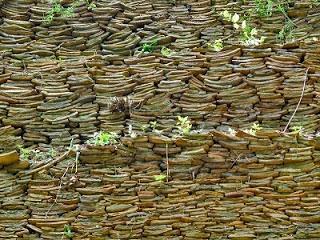 Fuente: http://lh3.googleusercontent.com/-doQYeSdtfPA/VWBCfuYtHWI/AAAAAAABCRs/yzabNqI8aT4/monte-testaccio-65.jpg La sorprendente montaña de ánforas llamada Monte Testaccio