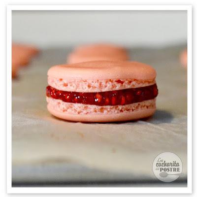 MACARONS DE FRAMBUESA / RASPBERRY MACARONS