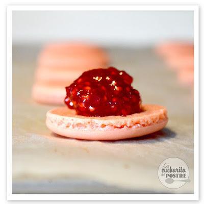 MACARONS DE FRAMBUESA / RASPBERRY MACARONS