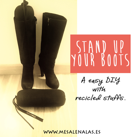 RECICLA BONITO. STAND UP YOUR BOOTS