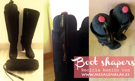 RECICLA BONITO. STAND UP YOUR BOOTS