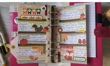 Decoracion agenda Websters Pages: semana 42/2015