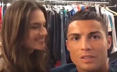 ¿Qué hacen juntos Cristiano y Alessandra Ambrosio?