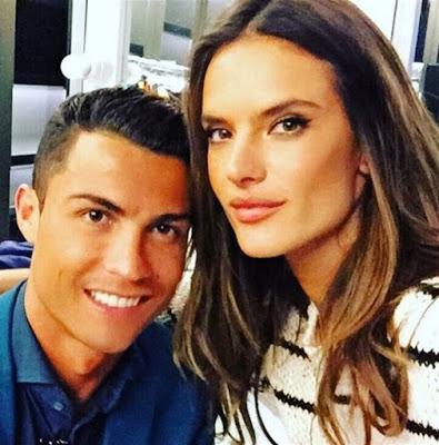 ¿Qué hacen juntos Cristiano y Alessandra Ambrosio?