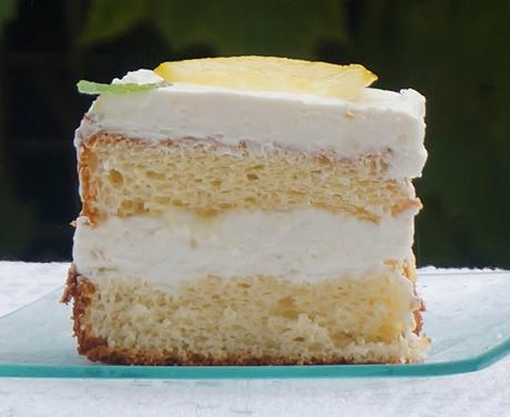 Sunshine naked cake de limón