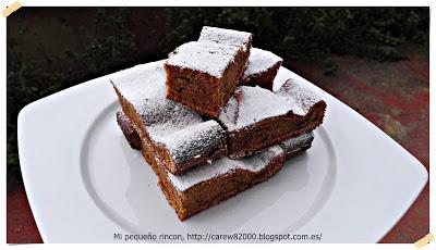 Bizcocho de nescafe y miel