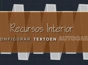 Manual para configurar texto Autocad