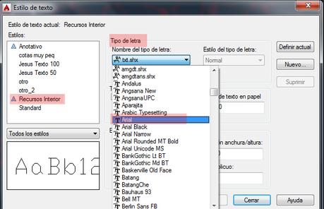 Manual para configurar texto en Autocad