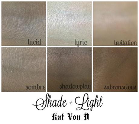 Shade + Light Contour Palette de Kat Von D . Review y swatches .