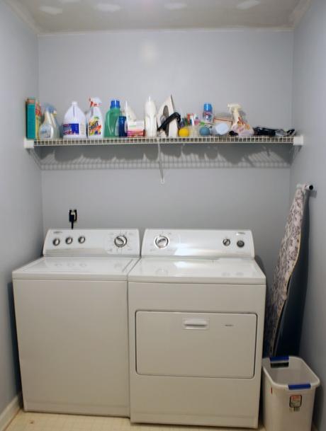 BEFORE/AFTER LAUNDRY ROOM