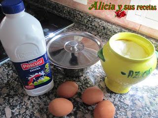 FLAN DE HUEVO Y LECHE