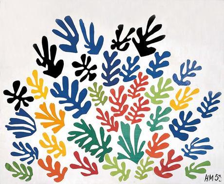 la Gerbe Matisse cut outs