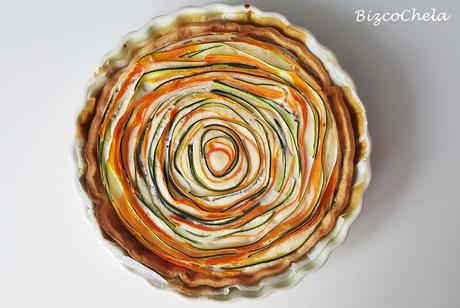 TARTA DE VERDURAS