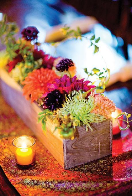 Flores otoñales llenas de color Flores otoñales llenas de color