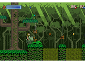 Aventuras plataformas dinosaurios pixelados simpático Dinocide