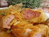 rellena chorizo pollo