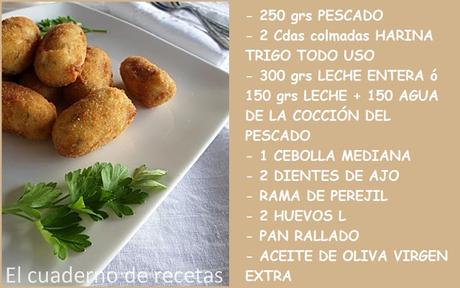 Croquetas de Pescado