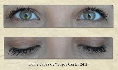 “Supercurler 24h Volume & Curl” de RIMMEL – máscara y rizador de pestañas todo en uno