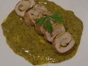 Rollitos pavo pesto