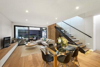 Casa Remodelada en Estilo Minimalista en Melbourne