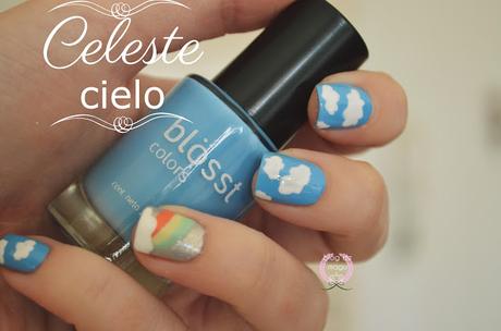 ♔ Manimonday - Uñas de cielo/ Nail Art ❀