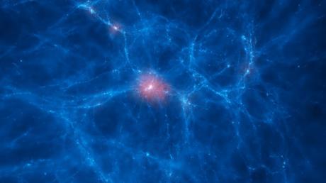 Galaxia y red cósmica