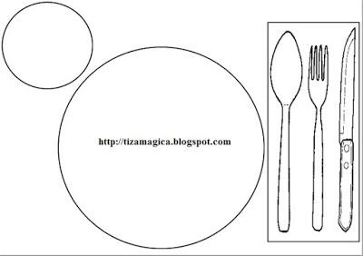 Material para aprender a poner la mesa