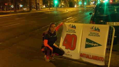 Se fue volando. Crónica del Maratón de Murcia 2015