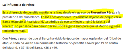 Mundo Deportivo, cuando al Madrid le pitaban más penaltis y cuando se los pintan al Barcelona