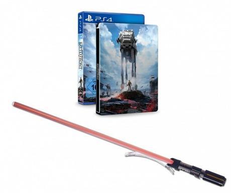 Un sable láser en una nueva edición especial de Star Wars Battlefront star wars battlefront