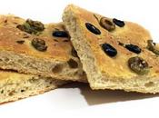 Focaccia vegana aceitunas