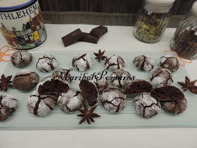 Galletas blanco y negro.