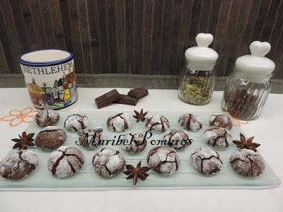 Galletas blanco y negro.